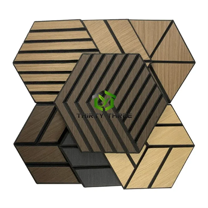 High Performance Akupanel Acoustic Wall Panel Wood Slats